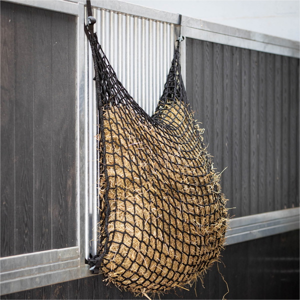 2026 Harrys Horse Hay Net Slow Feeder Deluxe 36000710 - Black